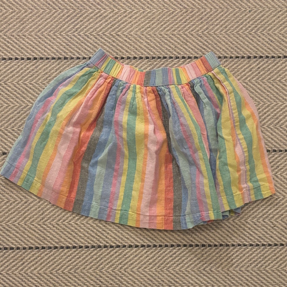 GAP Multicolor Striped Skirt